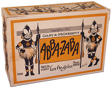 abba candy zaba vintage racist zabba 1922 wrappers box wrapper bar old original history grail holy tricks unfortunate treats ads